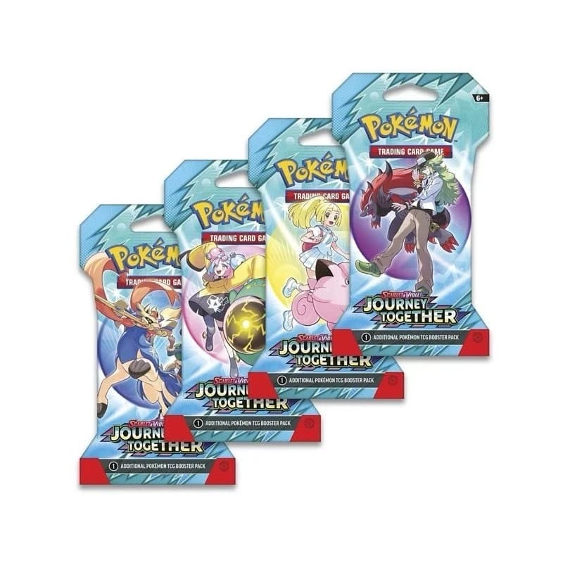 Journey Together Sleeved Booster Pack Art Bundle Set Of 4