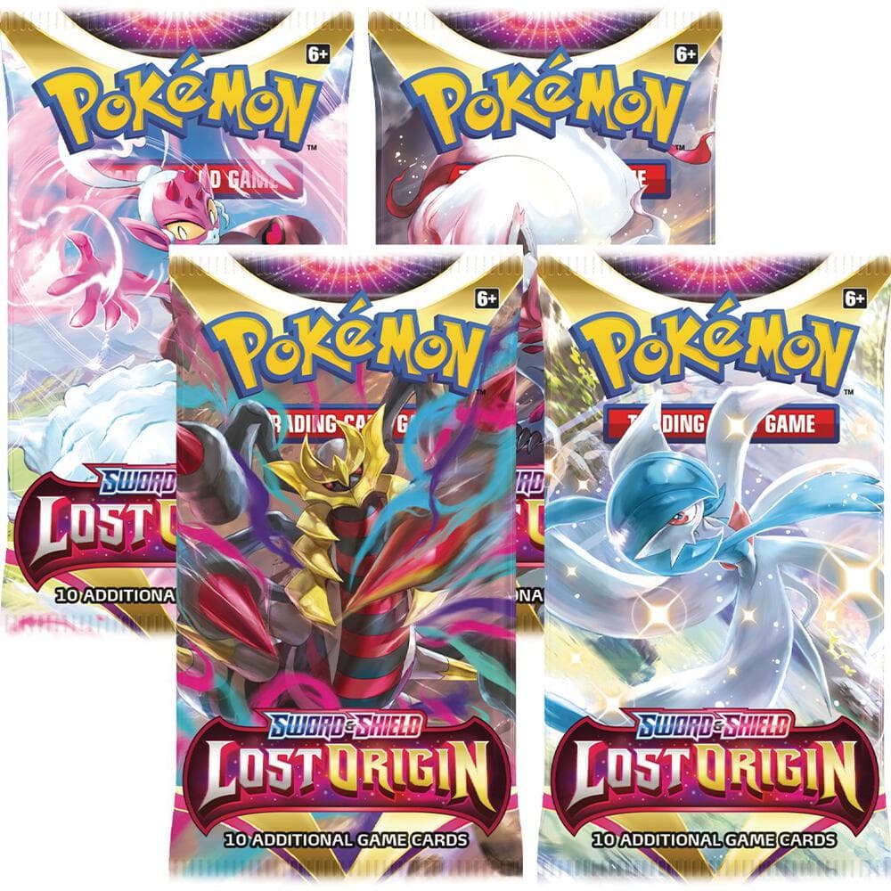 Lost Origin Booster Pack Art Bundle Set Of 4