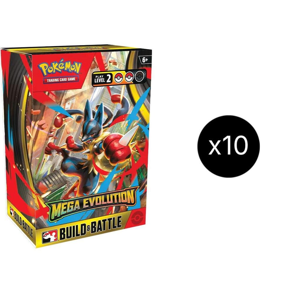 Mega Evolution Build Battle Box Display