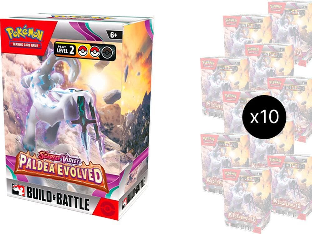 Paldea Evolved Build Battle Box Display