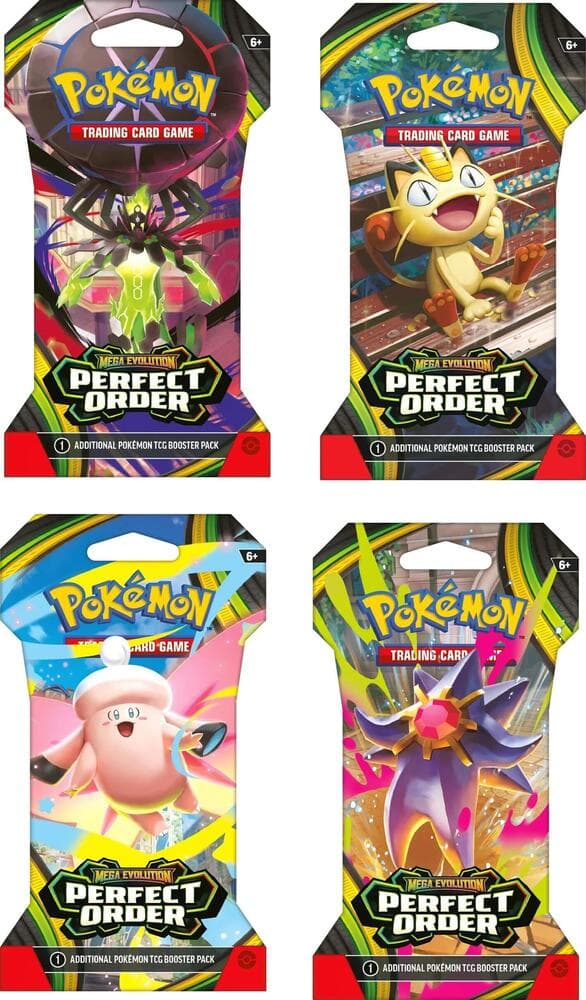 Perfect Order Sleeved Booster Pack Art Bundle Set Of 4