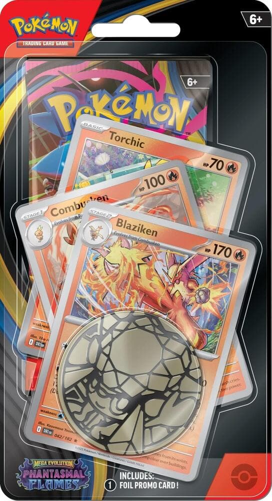 Phantasmal Flames Premium Checklane Blister Blaziken