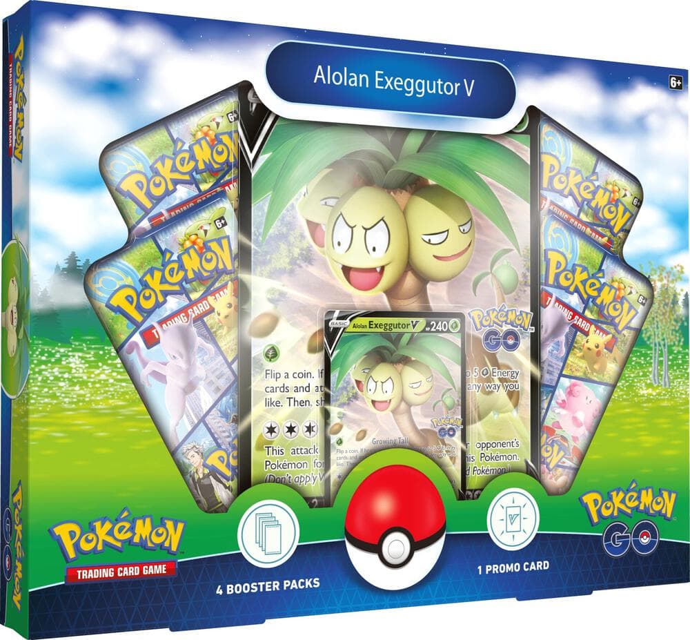 Pokemon GO Go Collection Alolan Exeggutor V