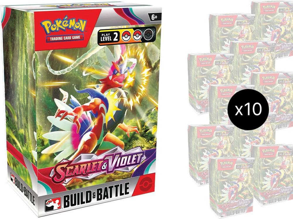 Scarlet & Violet Build Battle Box Display
