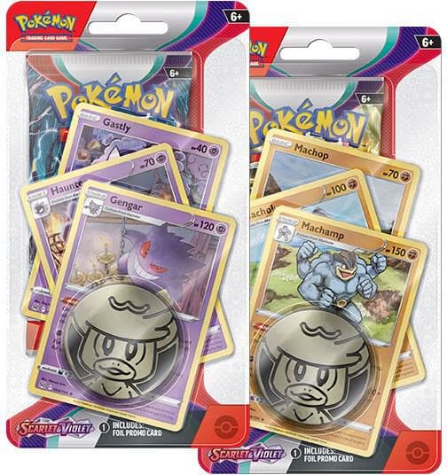 Scarlet & Violet Premium Checklane Blister Set Of 2