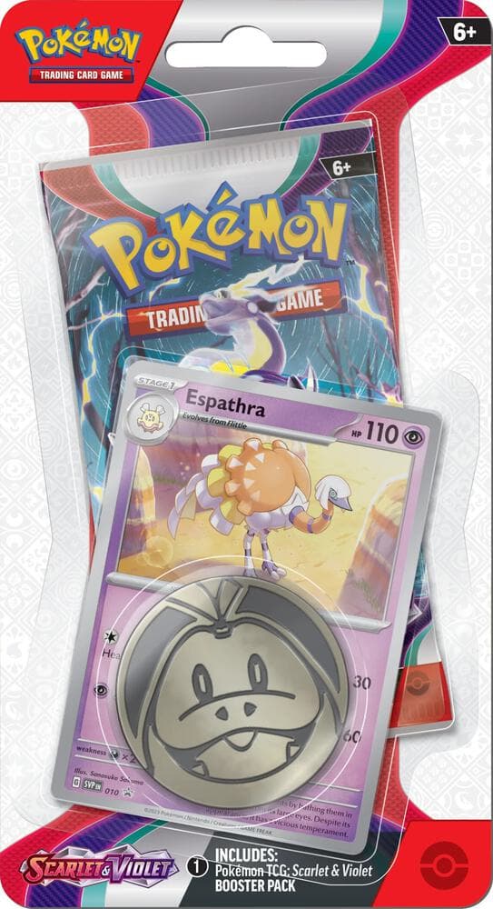Scarlet & Violet Single Pack Blister Espathra