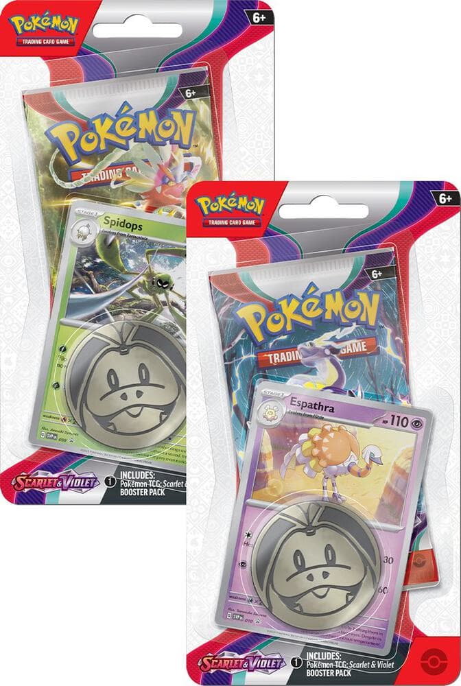 Scarlet & Violet Single Pack Blister Set Of 2