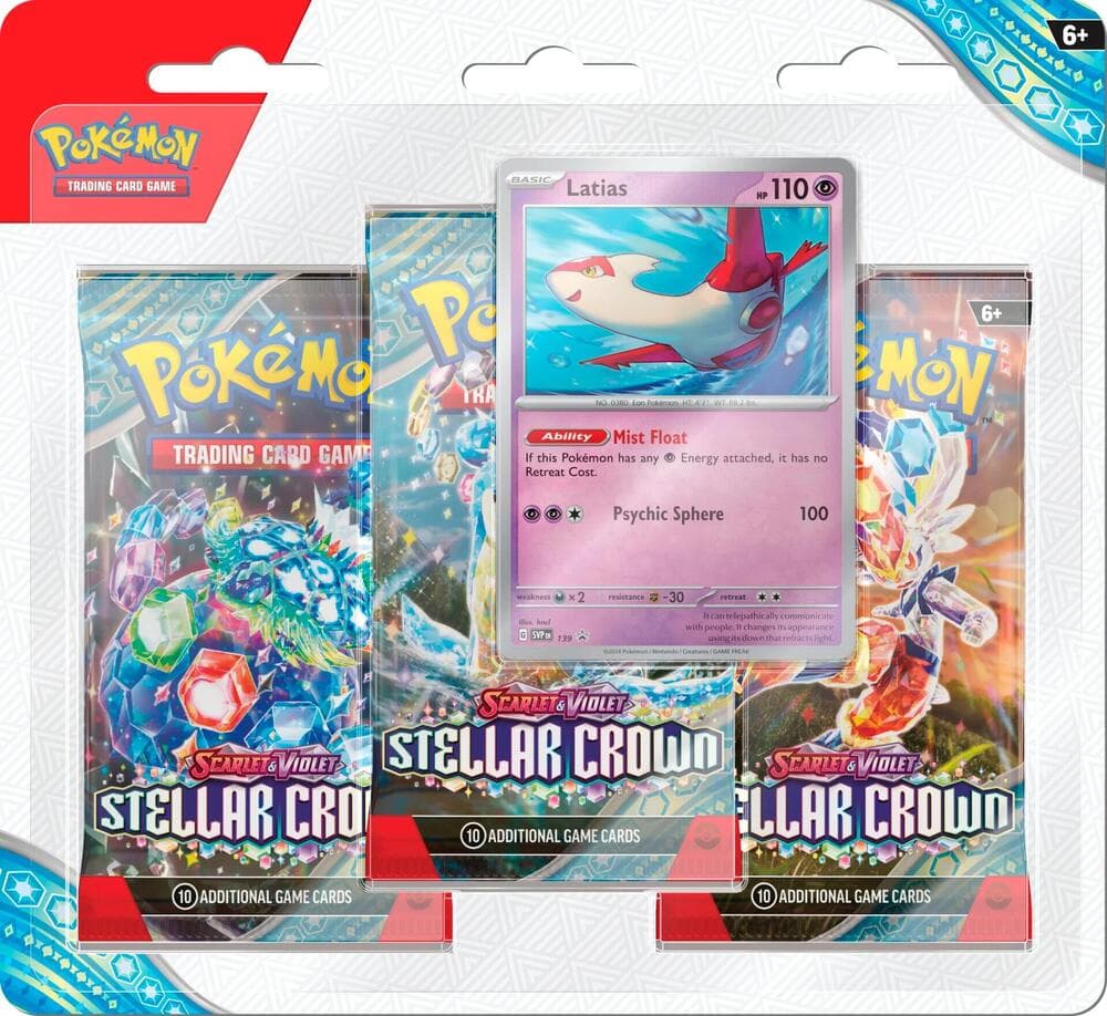 Stellar Crown 3 Pack Blister Latias
