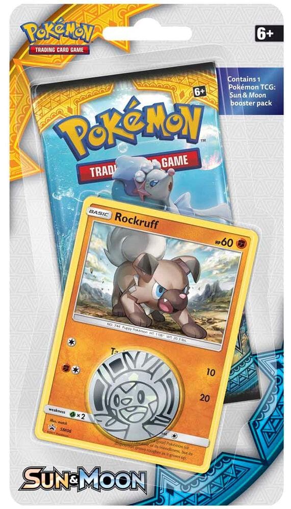 Sun & Moon Single Blister Pack Rockruff