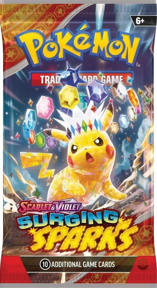 Surging Sparks Booster Pack · sealed product