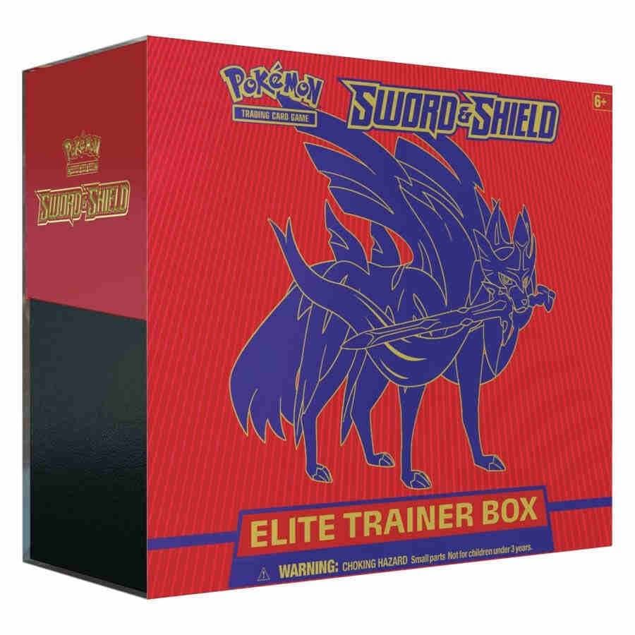 Sword & Shield Elite Trainer Box Zacian