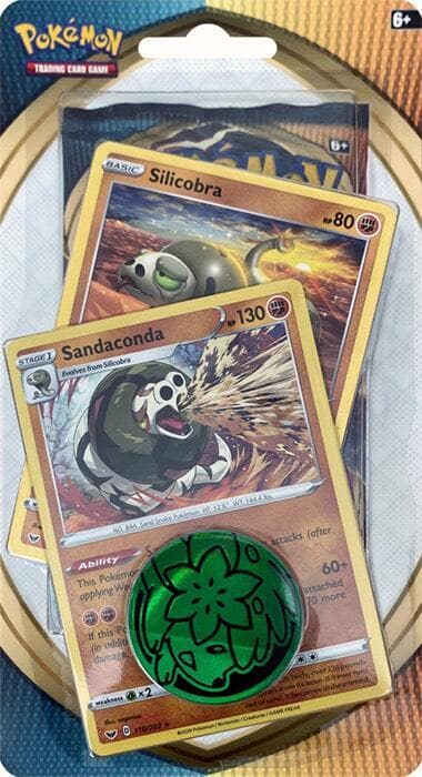 Sword & Shield Single Blister Pack Silicobra Sandaconda