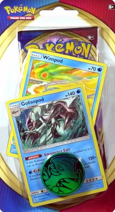 Sword & Shield Single Blister Pack Wimpod Golisopod