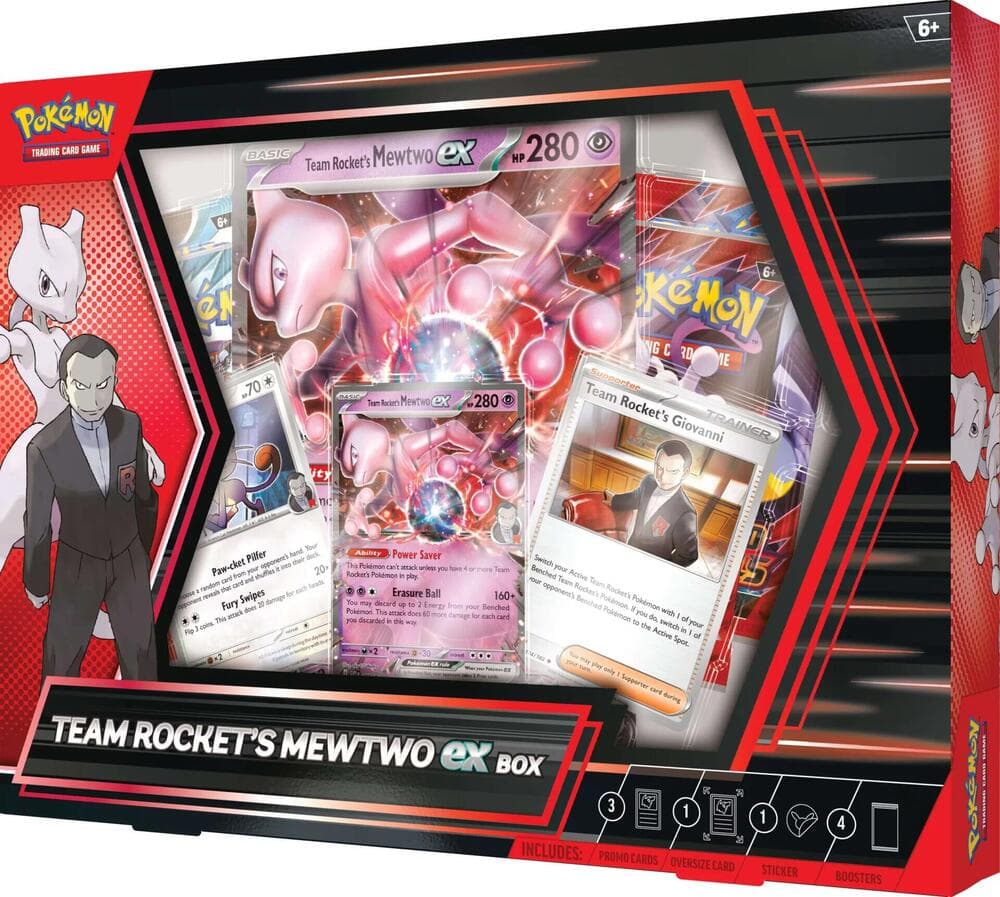 Team Rocket S Mewtwo Ex Box