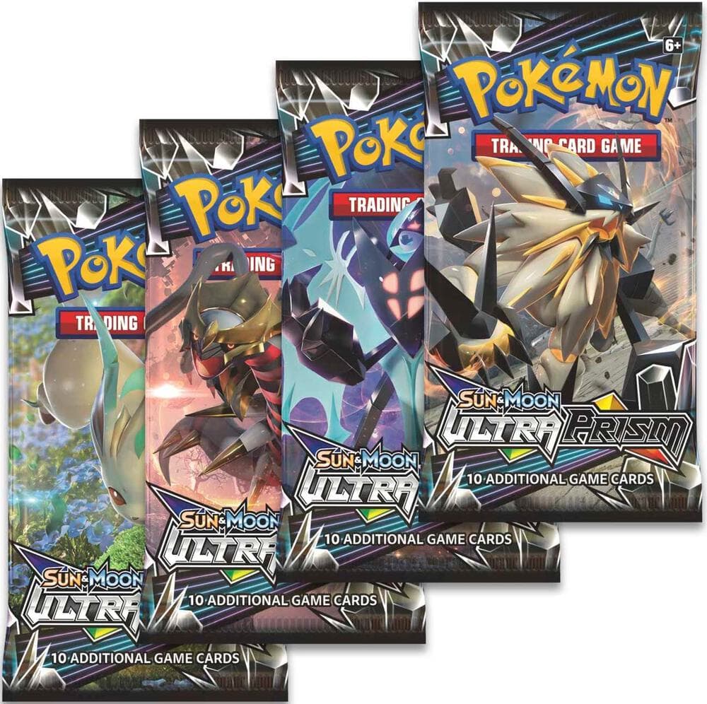 Ultra Prism Booster Pack Art Bundle Set Of 4