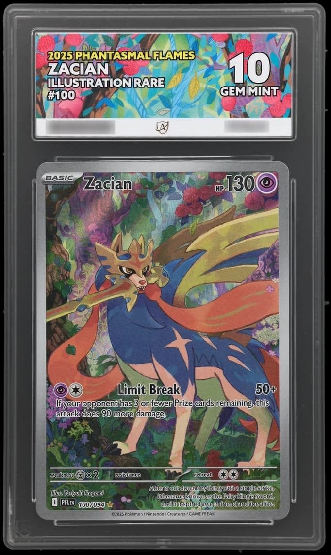 Zacian, ACE 10 slab