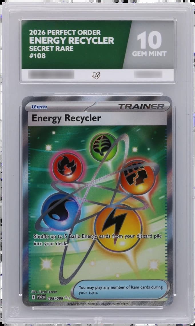 Energy Recycler, ACE 10 slab