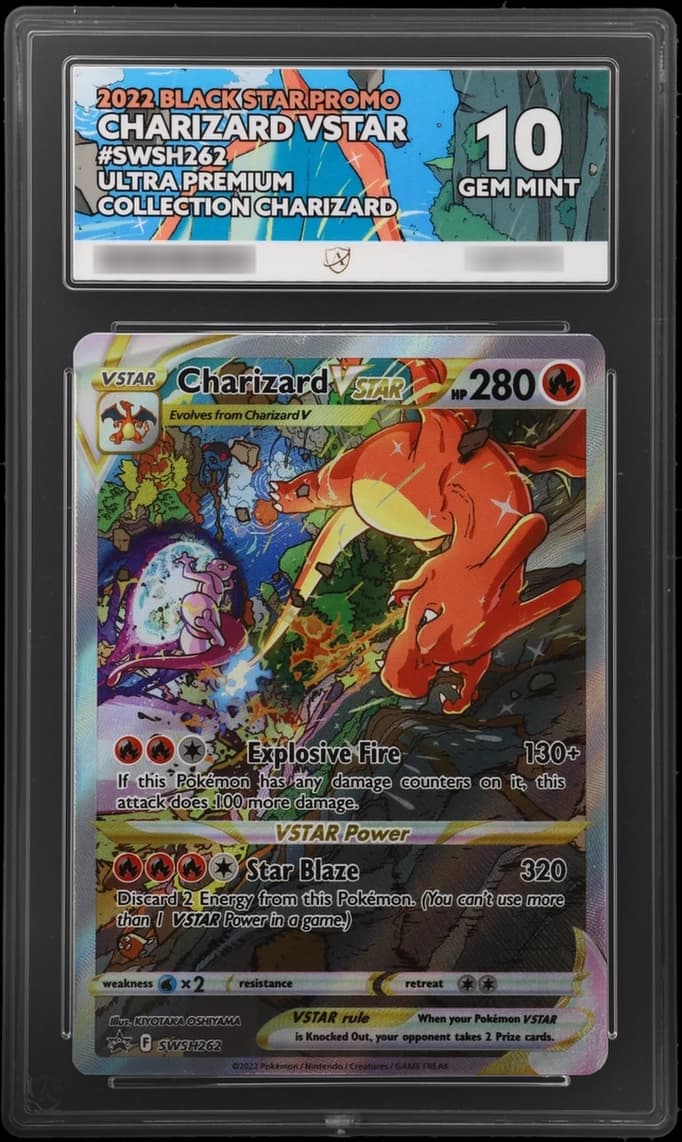 Charizard VSTAR, ACE 10 slab