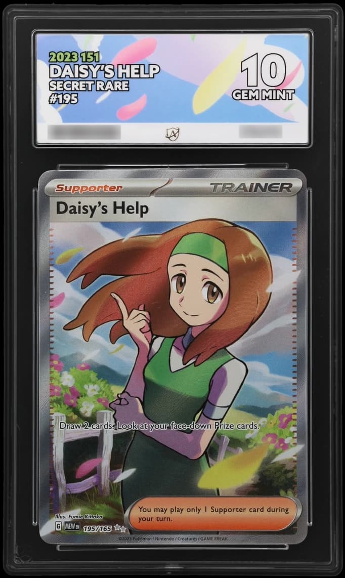 Daisy's Help, ACE 10 slab