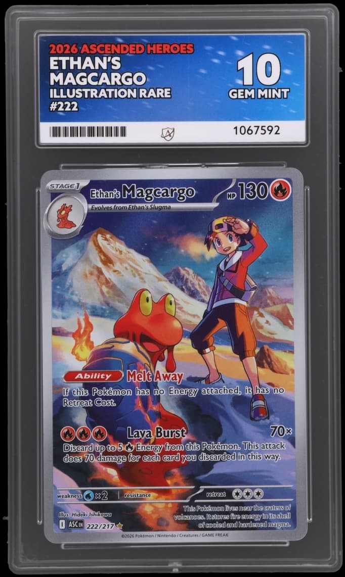 Ethan's Magcargo, ACE 10 slab